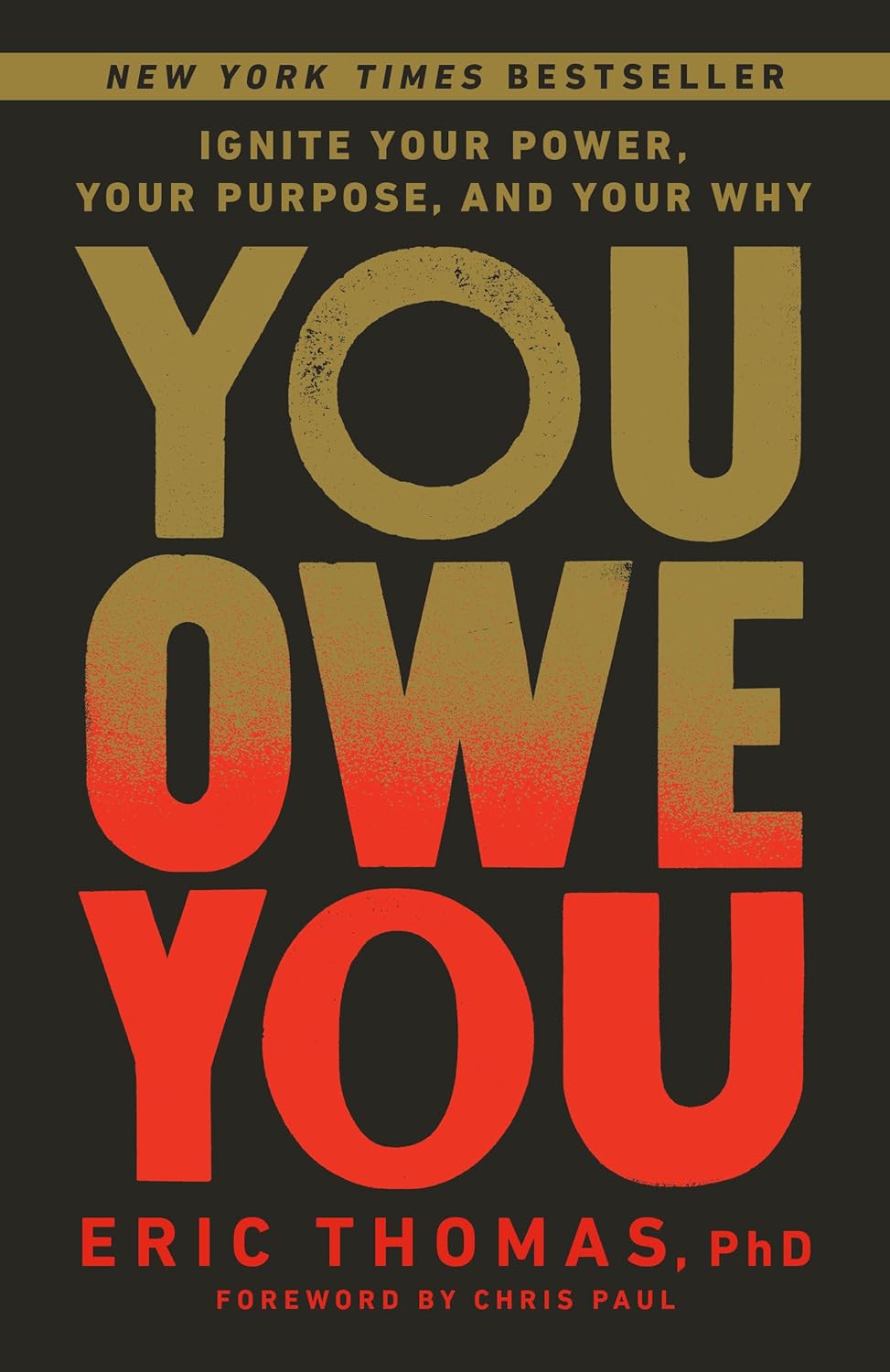 You Owe You: Ignite Your Power, Your Purpose, and Your Why - Corrections Bookstore