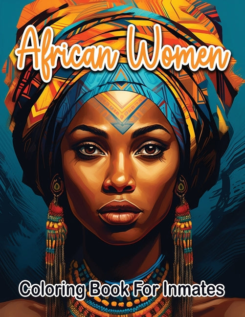 African woman coloring book for inmates - Corrections Bookstore