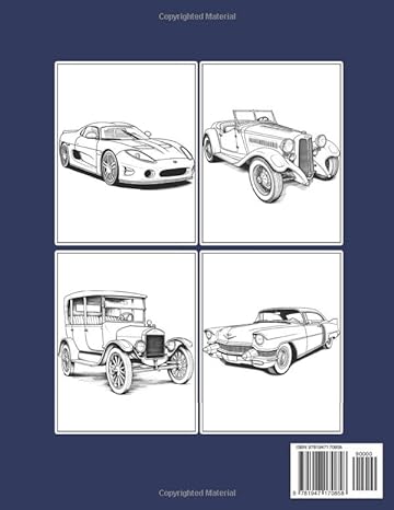 Cars Coloring Book For Inmates: 70 Coloring Pages For Adults With Beautiful Stress Relieving Designs for Relaxation, Mindfulness, Gift For Men Women In Jail And Cars Lovers - Corrections Bookstore