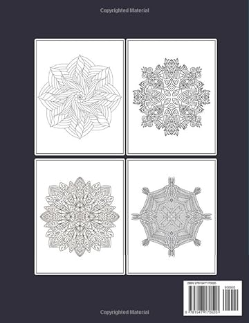 Mandala Coloring Book For Inmates Vol 6: 70 Coloring Pages For Adults With Beautiful Stress Relieving Designs for Relaxation, Mindfulness, Gift For Men Women In Jail And Mandala Lovers - Corrections Bookstore