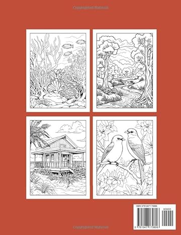 Nature Scenes Coloring Book For Inmates: 70 Coloring Pages For Adults With Beautiful Stress Relieving Designs for Relaxation, Mindfulness, Gift For Men Women In Jail And Nature Lovers - Corrections Bookstore