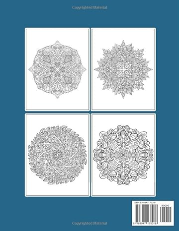 Mandala Coloring Book For Inmates Vol 5: 70 Coloring Pages For Adults With Beautiful Stress Relieving Designs for Relaxation, Mindfulness, Gift For Men Women In Jail And Mandala Lovers - Corrections Bookstore