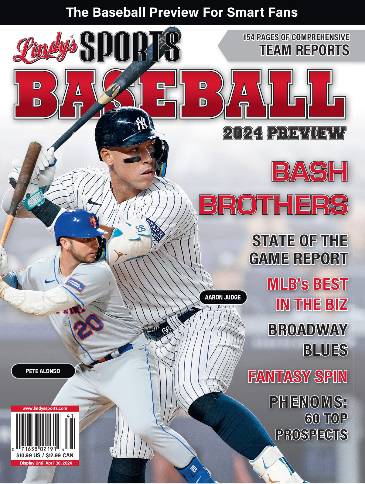 2024 Lindy's Baseball Preview - IN STOCK NOW (Select Cover) - Corrections Bookstore