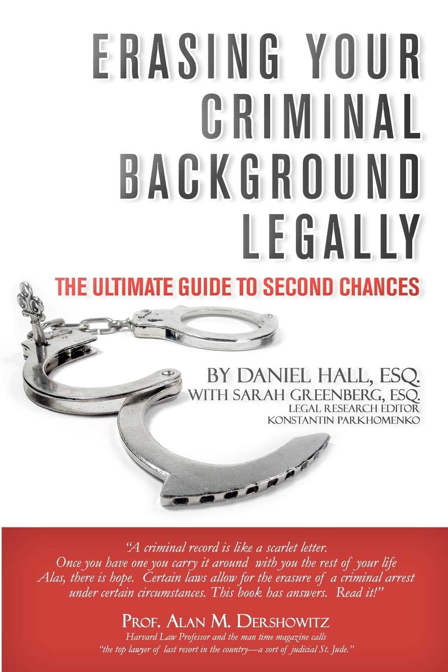 Erasing Your Criminal Background Legally - Corrections Bookstore