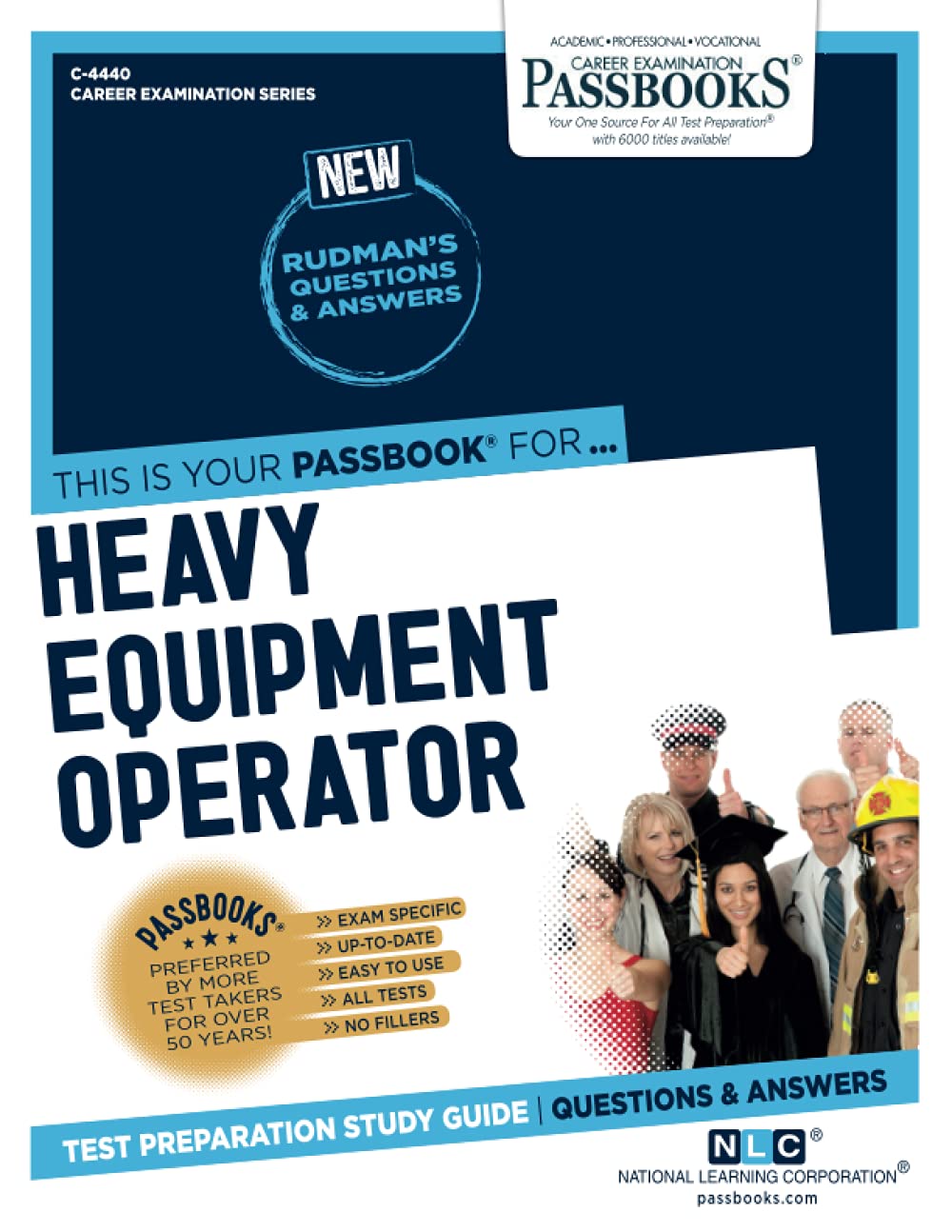 Heavy Equipment Operator (C-4440): Passbooks Study Guide - MO Corrections Bookstore