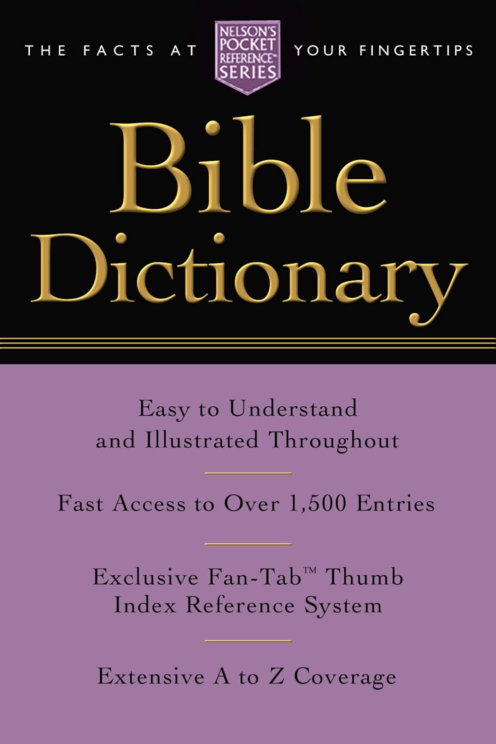 Pocket Bible Dictionary - Nelson's Pocket Reference Series