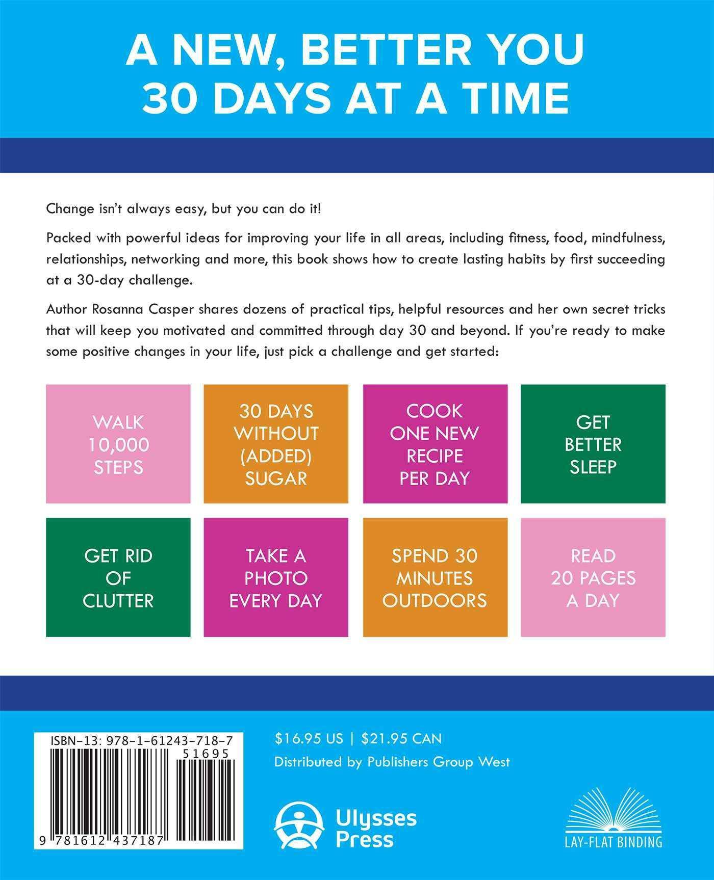 Big Book of 30-Day Challenges: 60 Habit-Forming Programs to Live - Corrections Bookstore