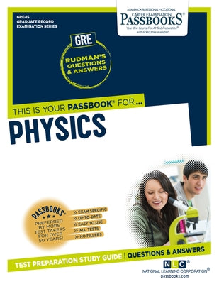 Physics (Gre-15): Passbooks Study Guide Volume 15 by National Learning Corporation